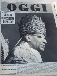 Death of Papa Pio XII 1958